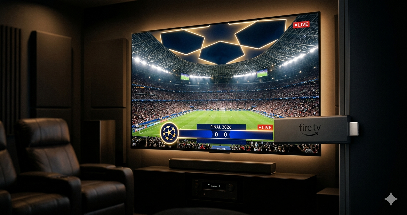 How to watch Champions League live on Firestick 2026 — free HD and 4K streaming