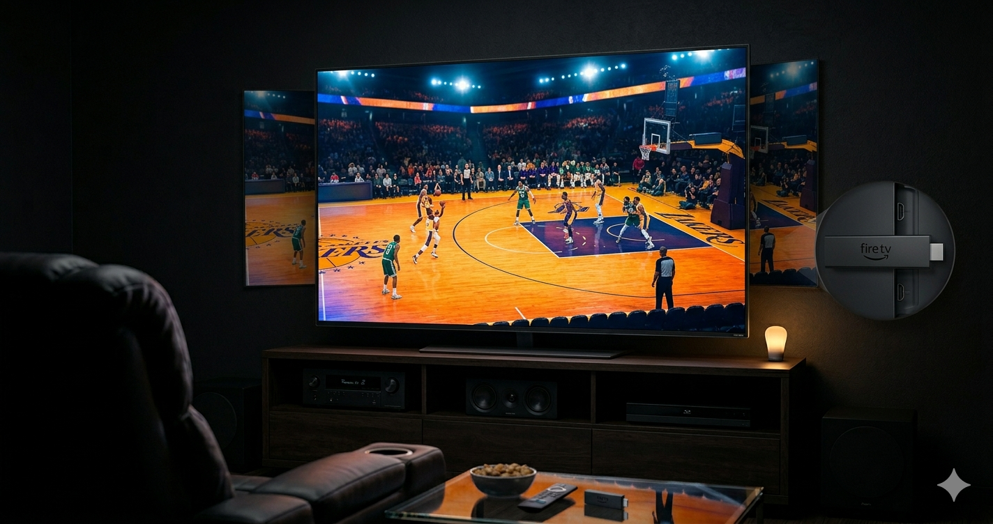 How to watch NBA live on Firestick 2026 — every game in 4K with IPTV subscription