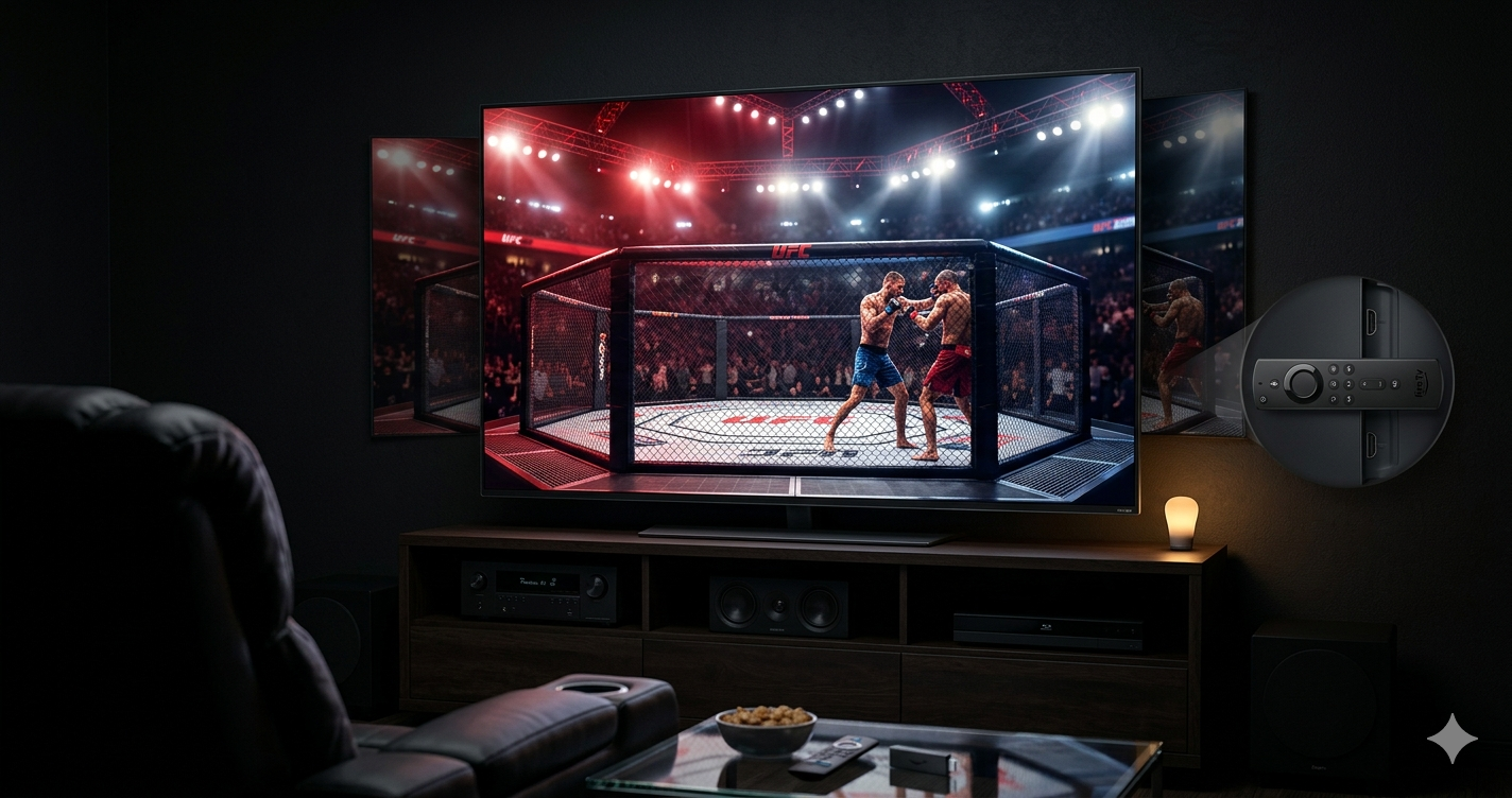 How to watch UFC PPV free on Firestick 2026 — all events included at no extra charge